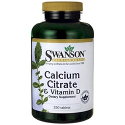 Read more about the article Swanson Calcium Citrate & Vitamin D